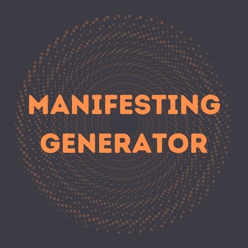 Cover photo featuring the word ‘Manifesting Generator’ — representing The Manifesting Generator Collection for multi-passionate Human Design types.